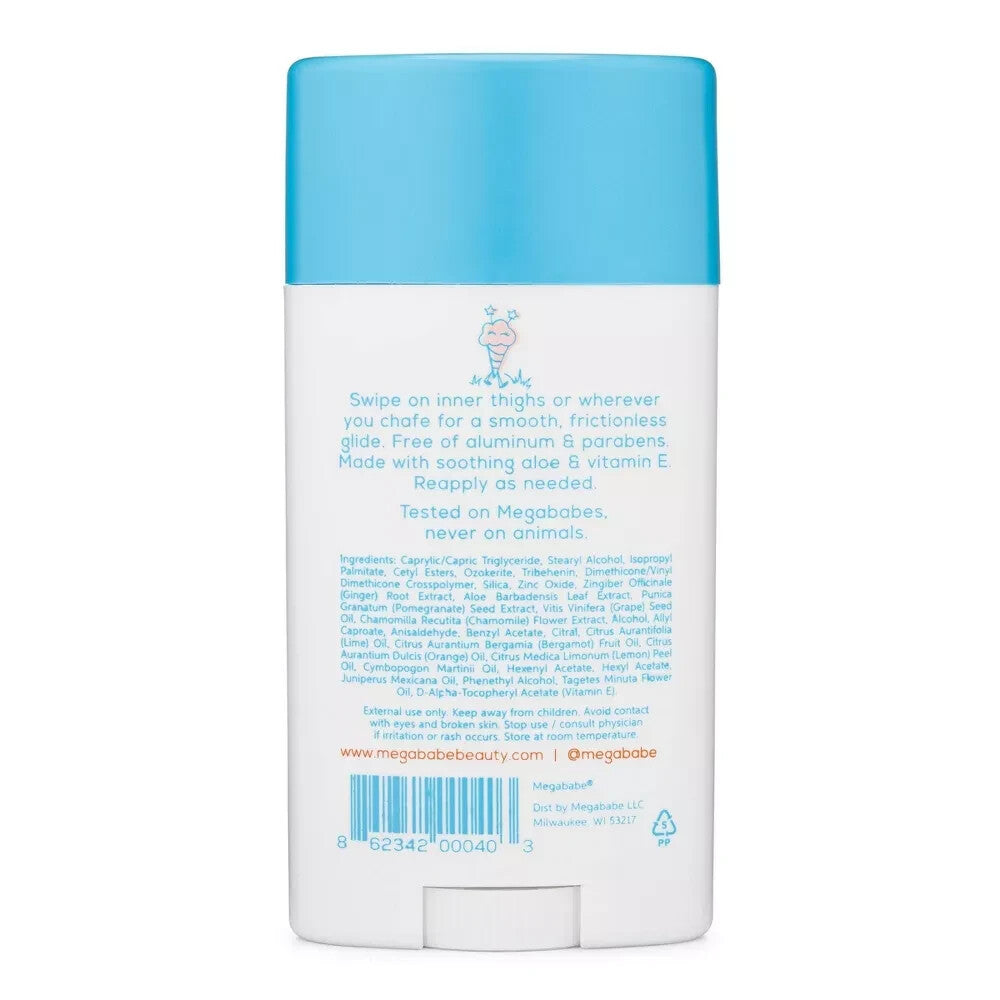 Anti-Friction Thigh Chafe Stick with Pomegranate & Grape Seed - 2.12 oz