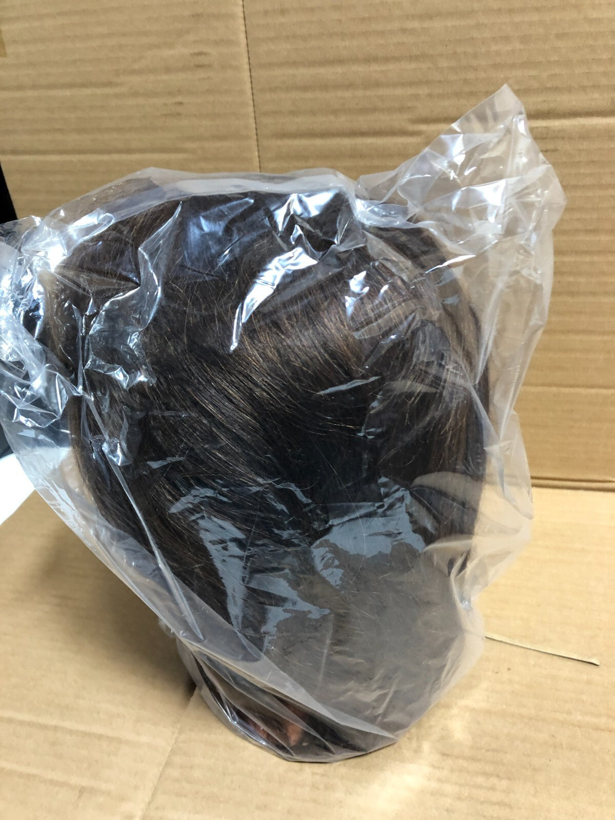 Mannequin Head for Hair Styling 18-20 Inch Human Hair Level 4 Open Box