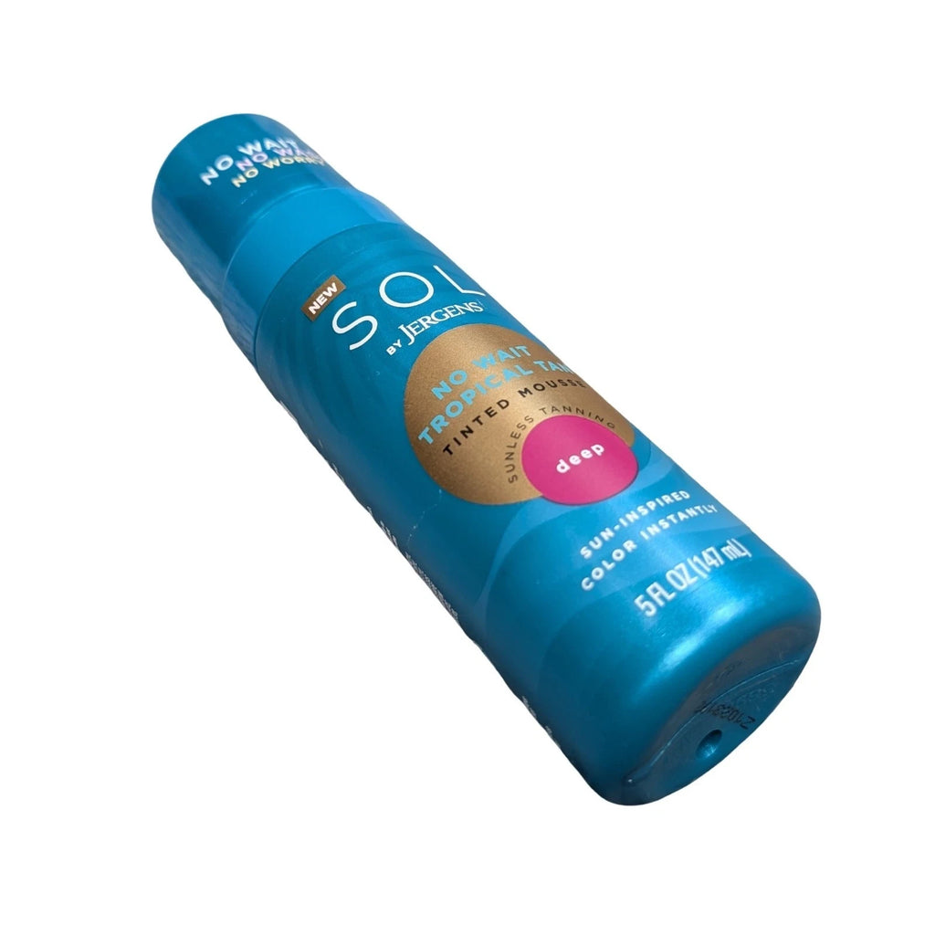 Self Tanner Mousse Deep Tan 2 Pack - Quick-Dry, No Transfer, Coconut Water