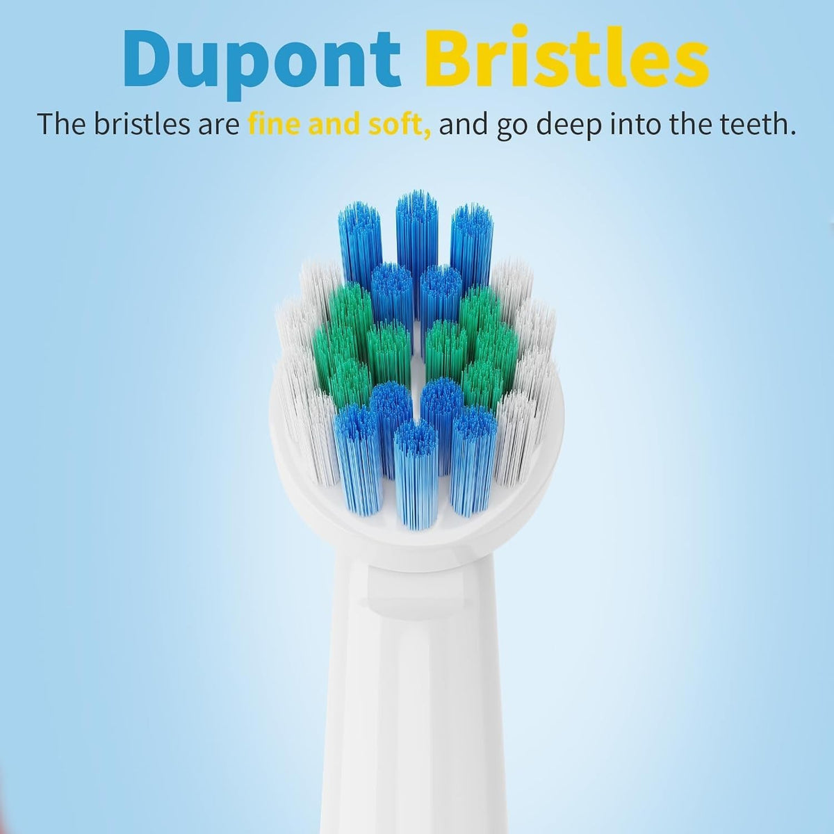 Electric Toothbrush Heads Compatible with Oral B Braun - Multi Pack Sizes