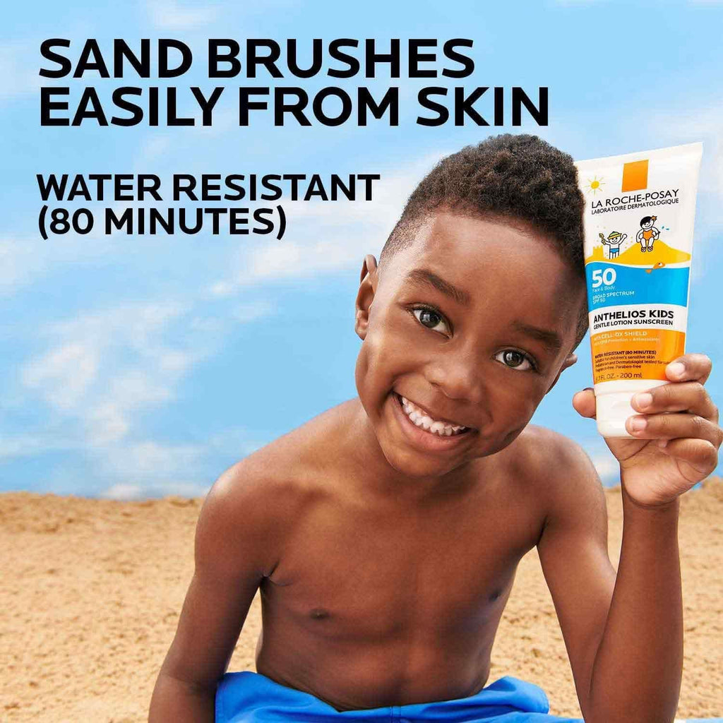 Kids SPF 50 Mineral Sunscreen Lotion - Pediatrician Tested, Water-Resistant
