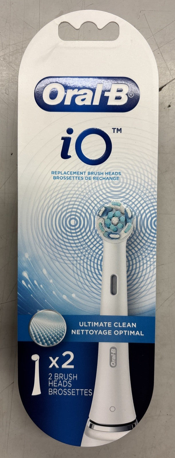 Oral-B iO Ultimate Clean Replacement Toothbrush Heads - 2 Pack