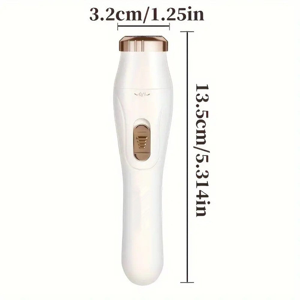 3-in-1 Electric Body Hair Removal Epilator Shaver for Painless Full-Body Grooming