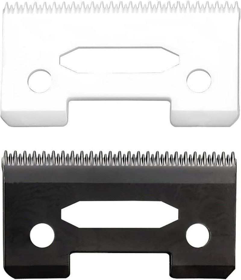 Ceramic Clipper Blades for Wahl Hair Clippers - Stagger Tooth, 2 Holes