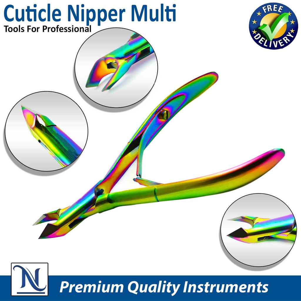 Professional Stainless Steel Nail Nipper Cuticle Trimmer for Manicure & Pedicure
