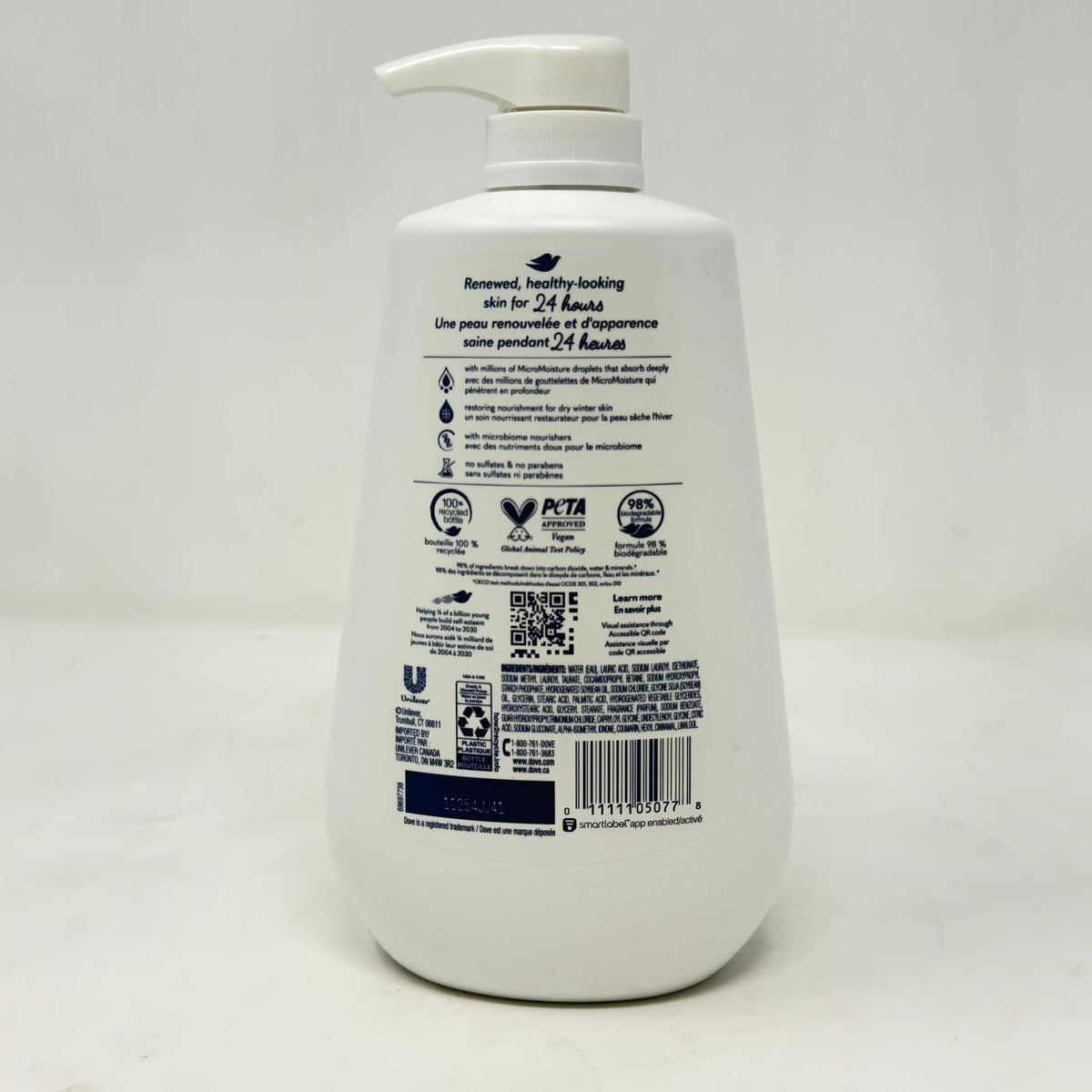 Dove Moisturizing Body Wash Winter Care 3 Pack - 30.6oz Each