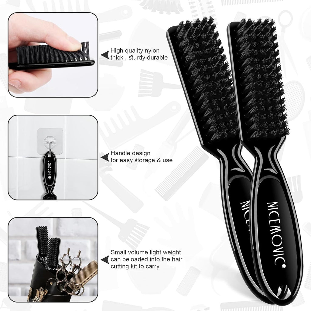 Professional Barber Cape with Waterproof Brushes Set for Hair Styling