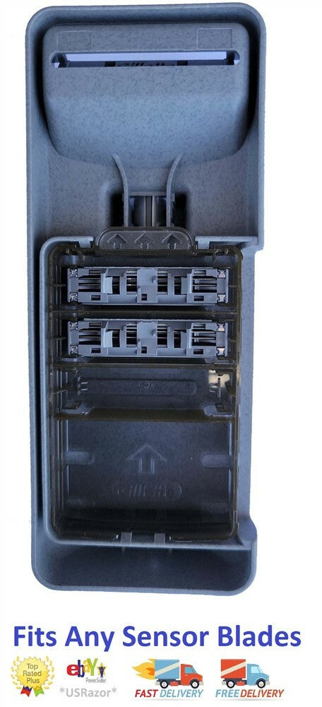 Gillette Sensor Excel Razor with Metal Handle & Cartridges - Made in USA