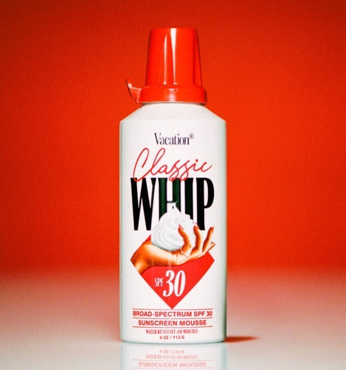 Vacation Classic Whip SPF 30 Broad Spectrum Sunscreen Mousse 4 oz
