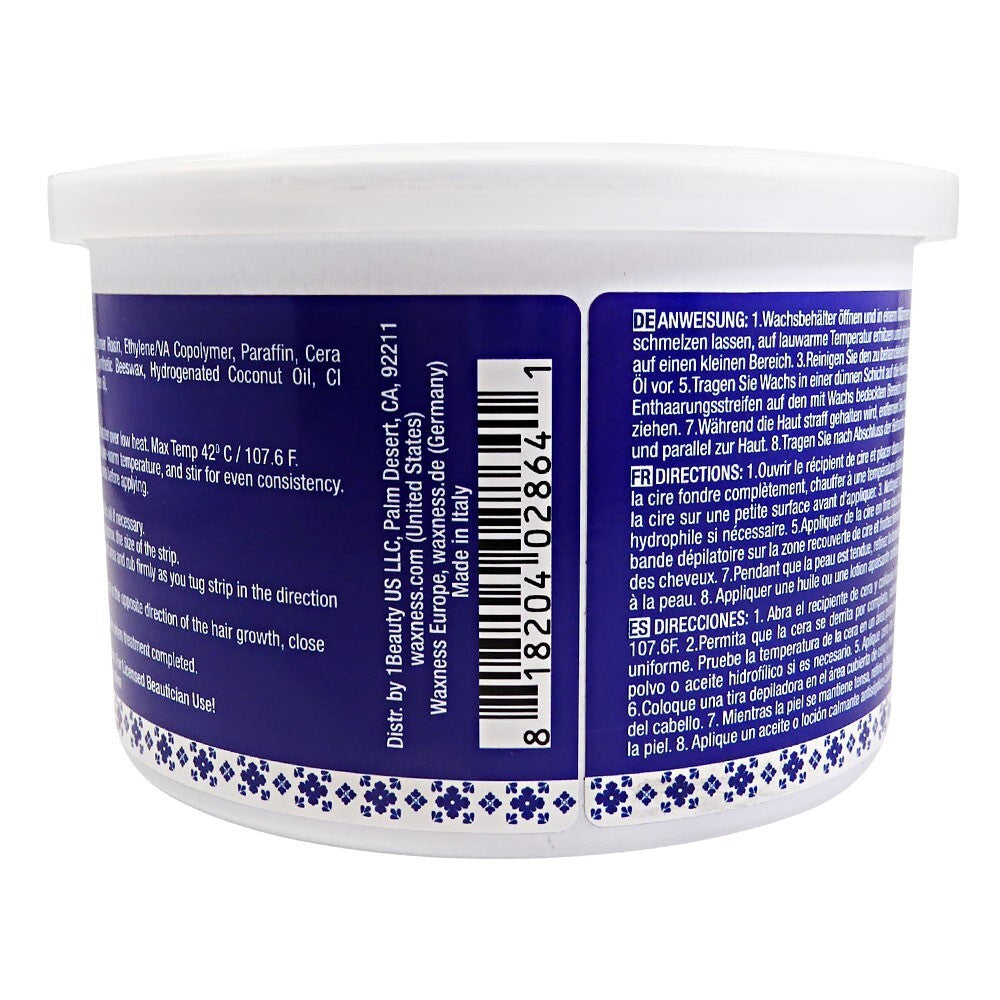 Hard Wax for Hair Removal - 14 oz Professional Blue Wax Tin