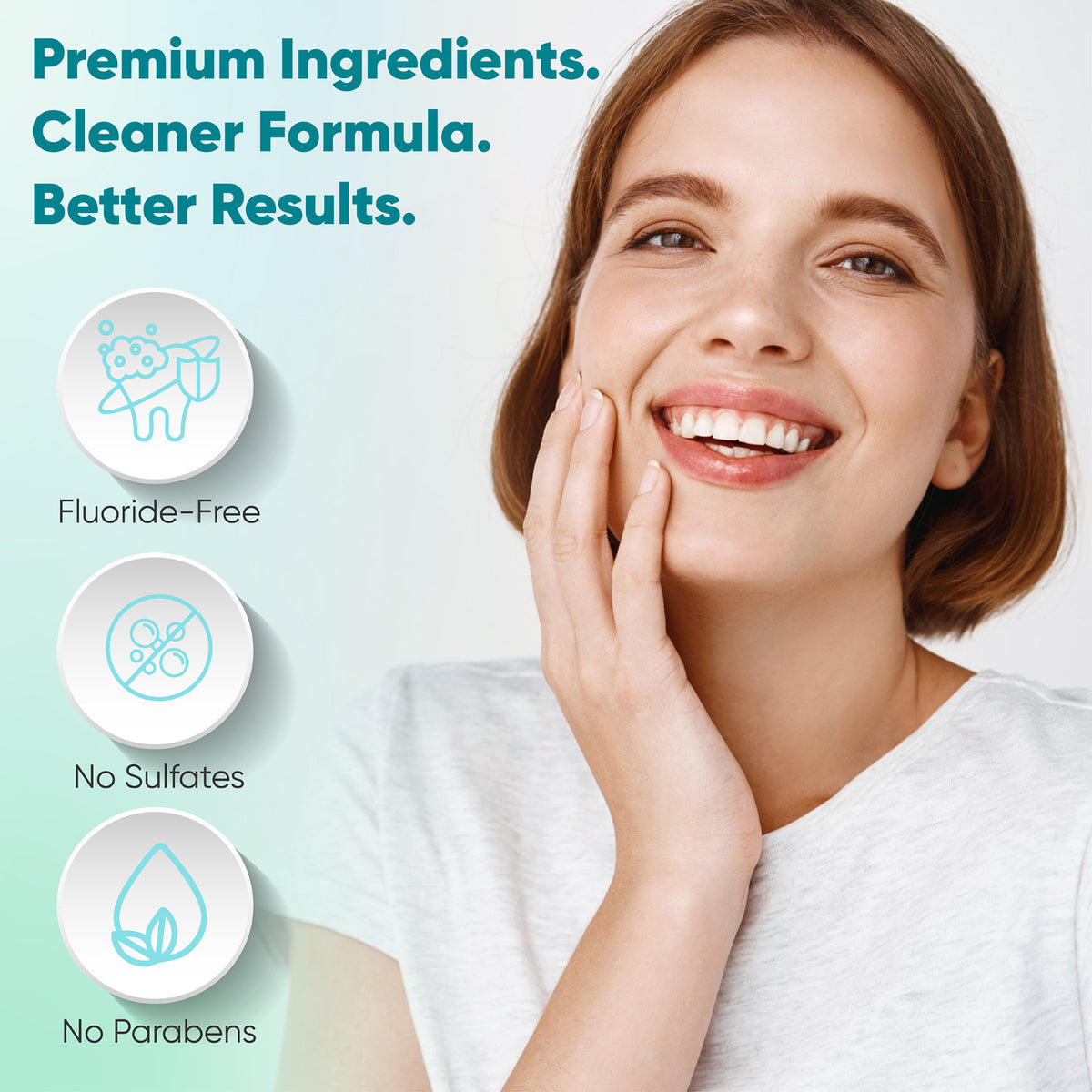Remineralizing Fluoride-Free Toothpaste with Nano Hydroxyapatite - Natural Oral Care