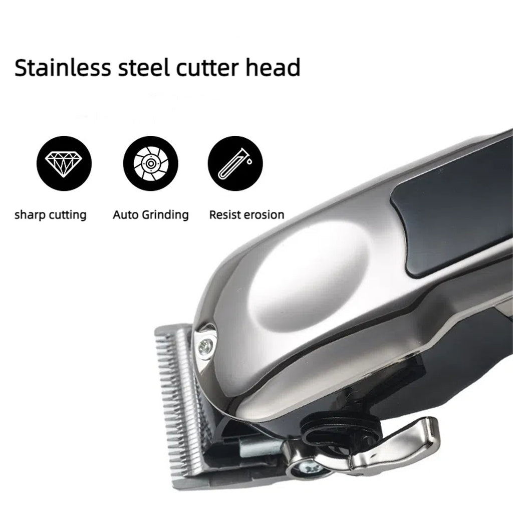 Cordless Hair Clippers Trimmer for Men with Digital Display and Multiple Guards