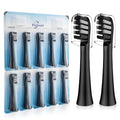 Replacement Toothbrush Heads for Colgate 360 Power Charcoal – Soft Bristles, Standard Size, 10 Pack