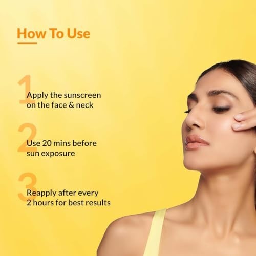 Lightweight SPF 50+ Gel Sunscreen for Face - Broad Spectrum UVA/UVB Water-Resistant