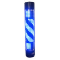 33-Inch LED Rotating Sign Light for Hair Salons and Barbershops Waterproof Outdoor Display