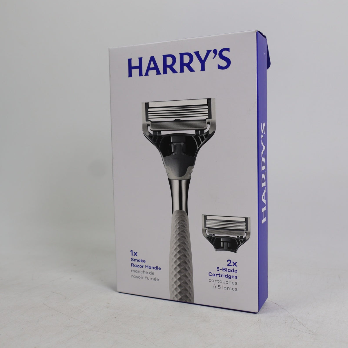 Men's Razor Handle with 2 Cartridges - Chrome Shaving Kit