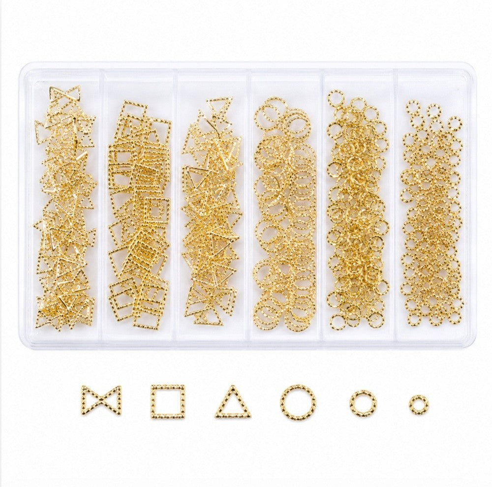 3D Nail Art Rhinestones & Charms Kit for Manicure DIY Creative Decor