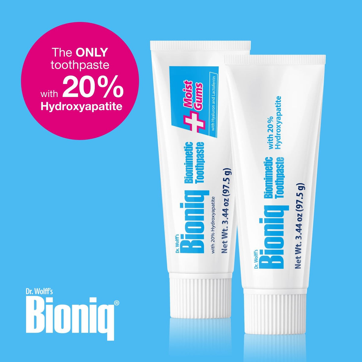 Hydroxyapatite Toothpaste Fluoride & SLS Free for Strong Enamel & Healthy Gums