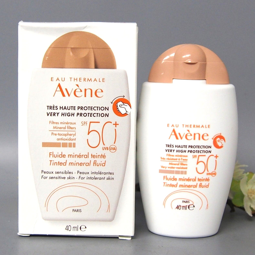 High SPF Tinted Mineral Sunscreen SPF 50+ for Sensitive Skin 40ml