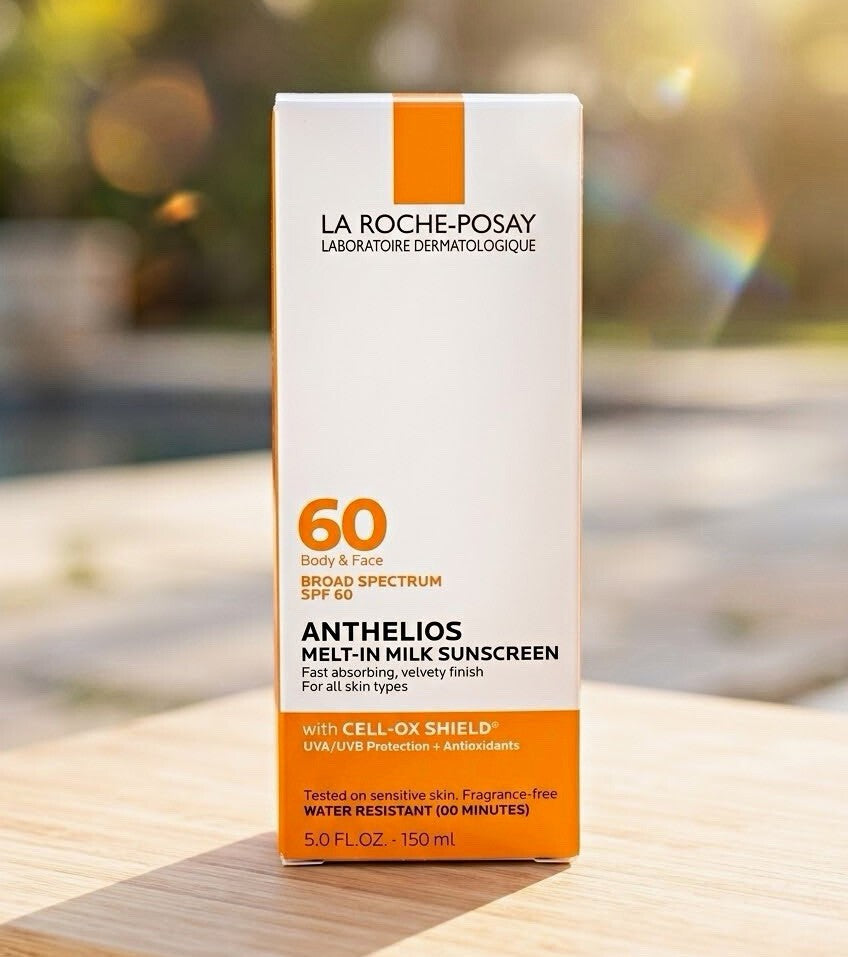 La Roche-Posay Anthelios SPF 60 Melt-In Milk Sunscreen 5oz Face & Body
