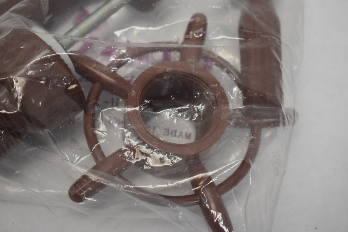 Mannequin Head Lock Holder for Display and Styrofoam Mannequins - H-222 Dark Brown