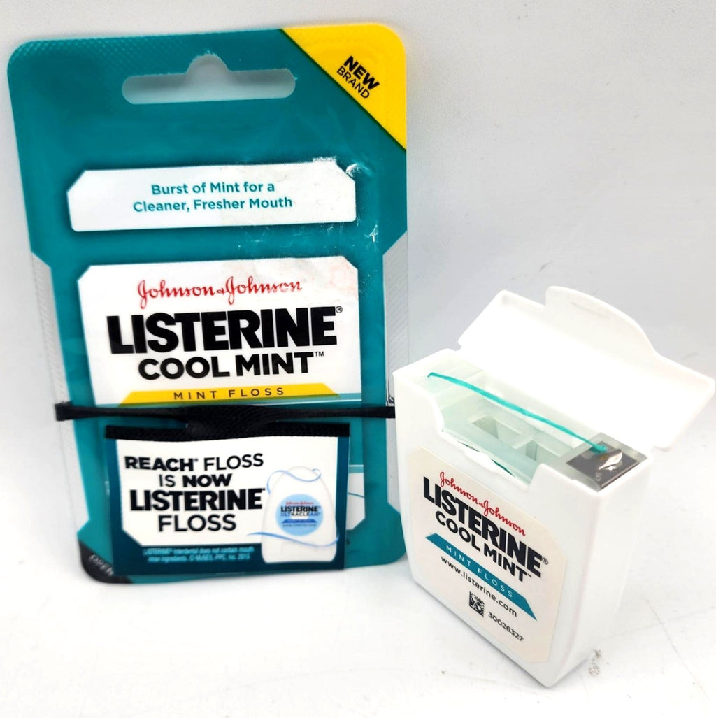 Dental Floss Pack of 2 - Cool Mint Flavored, Formerly REACH, Johnson & Johnson
