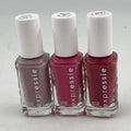 Quick Dry Nail Polish Set - 3 Assorted Lacquers for Nail Art & Manicure