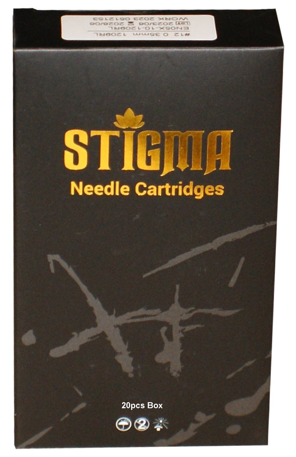 Tattoo Cartridge Needles #10 #12, 20-Pack, Sterile Disposable Pro 3rd Generation