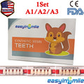 Denture Acrylic Resin Full Set for Upper and Lower Teeth - Shade A1/A2/A3