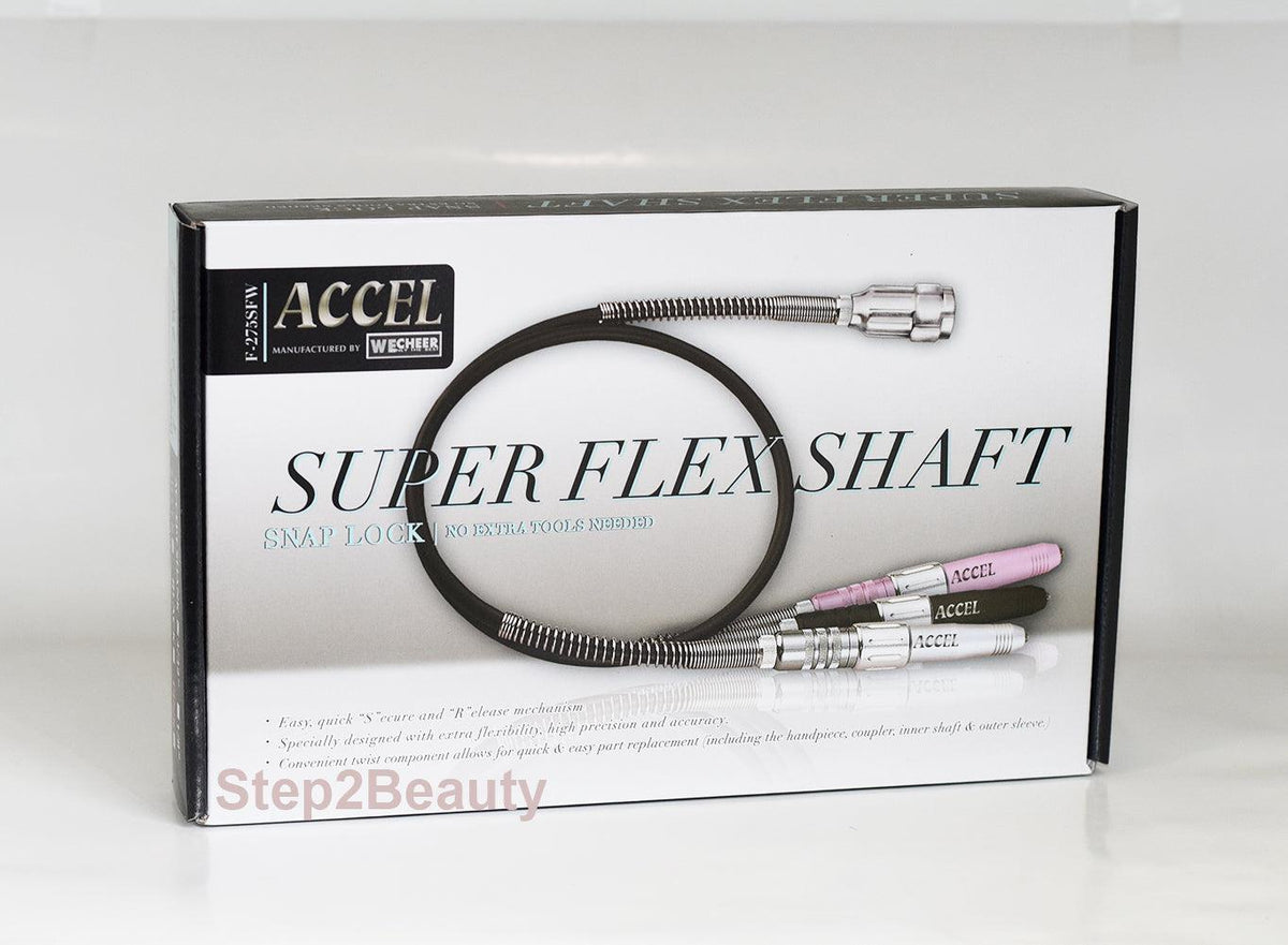 ACCEL Super Flex Shaft 3/32 Inch Snap Lock Dental Handpiece Tool
