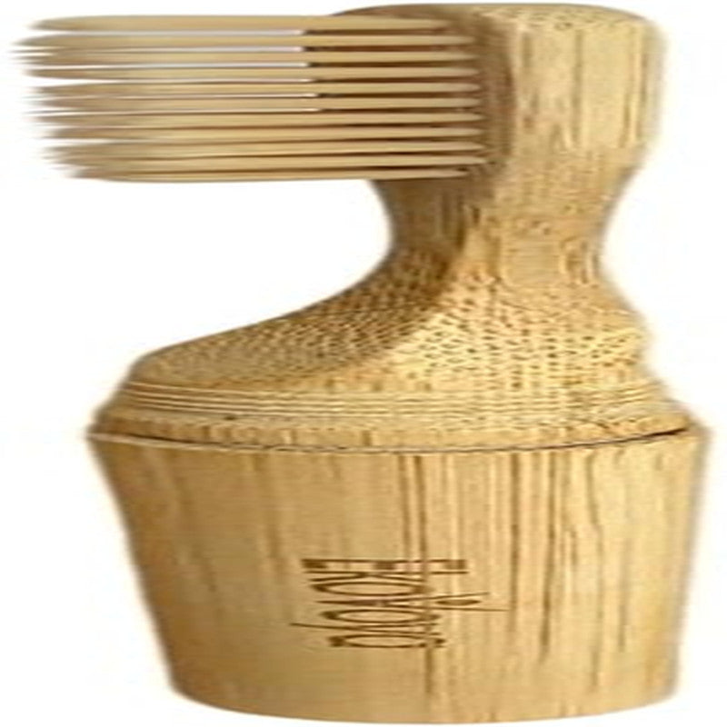 Bamboo Screwable Travel Toothbrush with Case - Soft BPA-Free Bristles