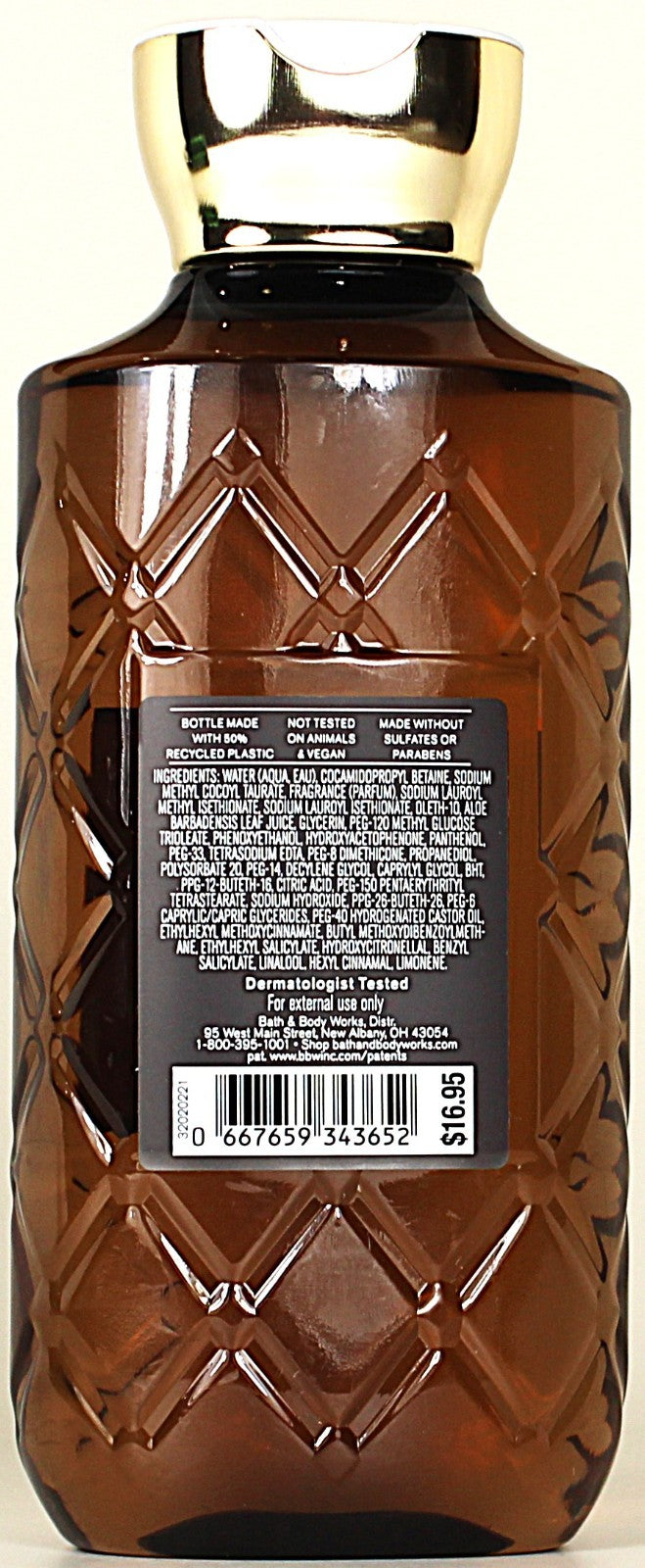 Bath & Body Works Midnight Addiction Shower Gel 10oz x6 - Fragrance Notes Ripe Plum Almond Coffee