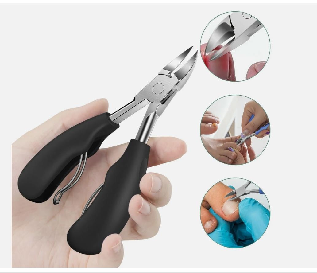 Heavy Duty Toenail Clippers for Thick and Ingrown Nails - Seniors Pedicure Tool