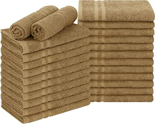 Cotton Bleach-Resistant Salon Towels 16x27 Inches Bulk Pack
