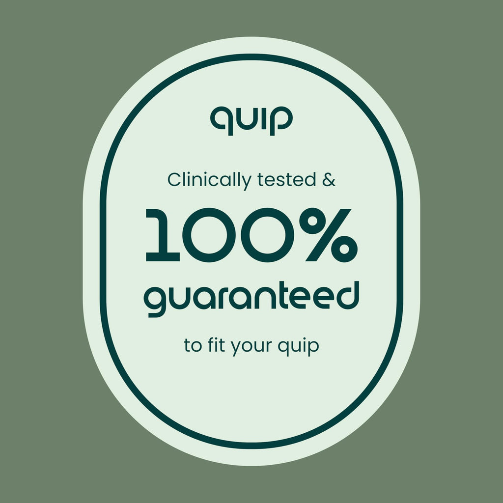 Replacement Toothbrush Heads for Quip Ultra & Ultra Lite - 4 Pack