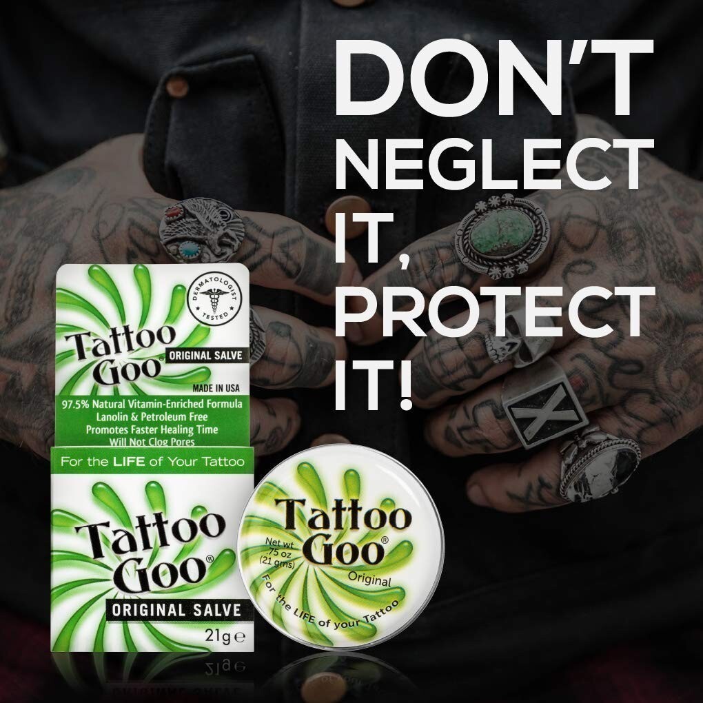 Tattoo Aftercare Ointment Tin 9.3g Salve for Healing & Moisturizing