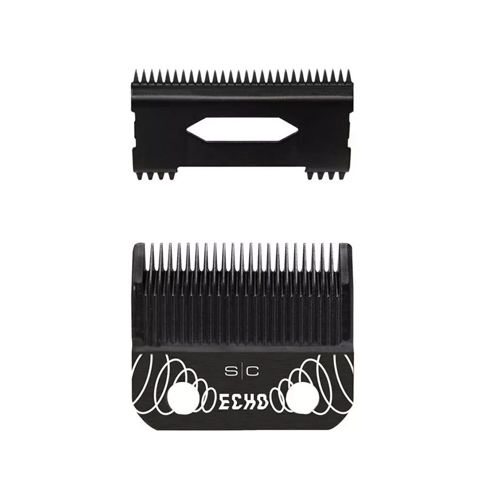 Fixed Blade Cutter Set for Hair Clippers - Deep Tooth DLC Blade SC545BL