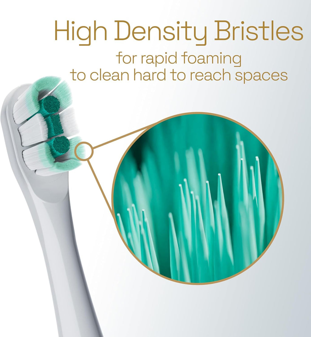 Colgate Total Battery Replacement Toothbrush Heads 2 Pack - White Refill