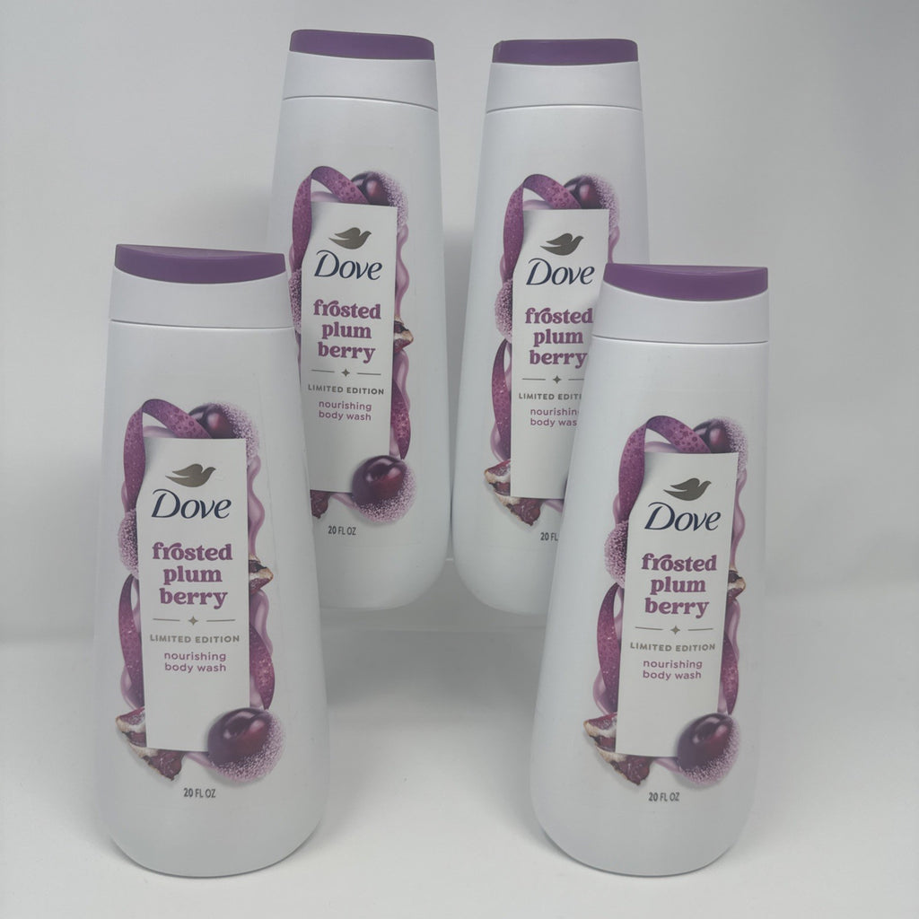 Dove Frosted Plum Berry Body Wash - Limited Edition Holiday 20 oz