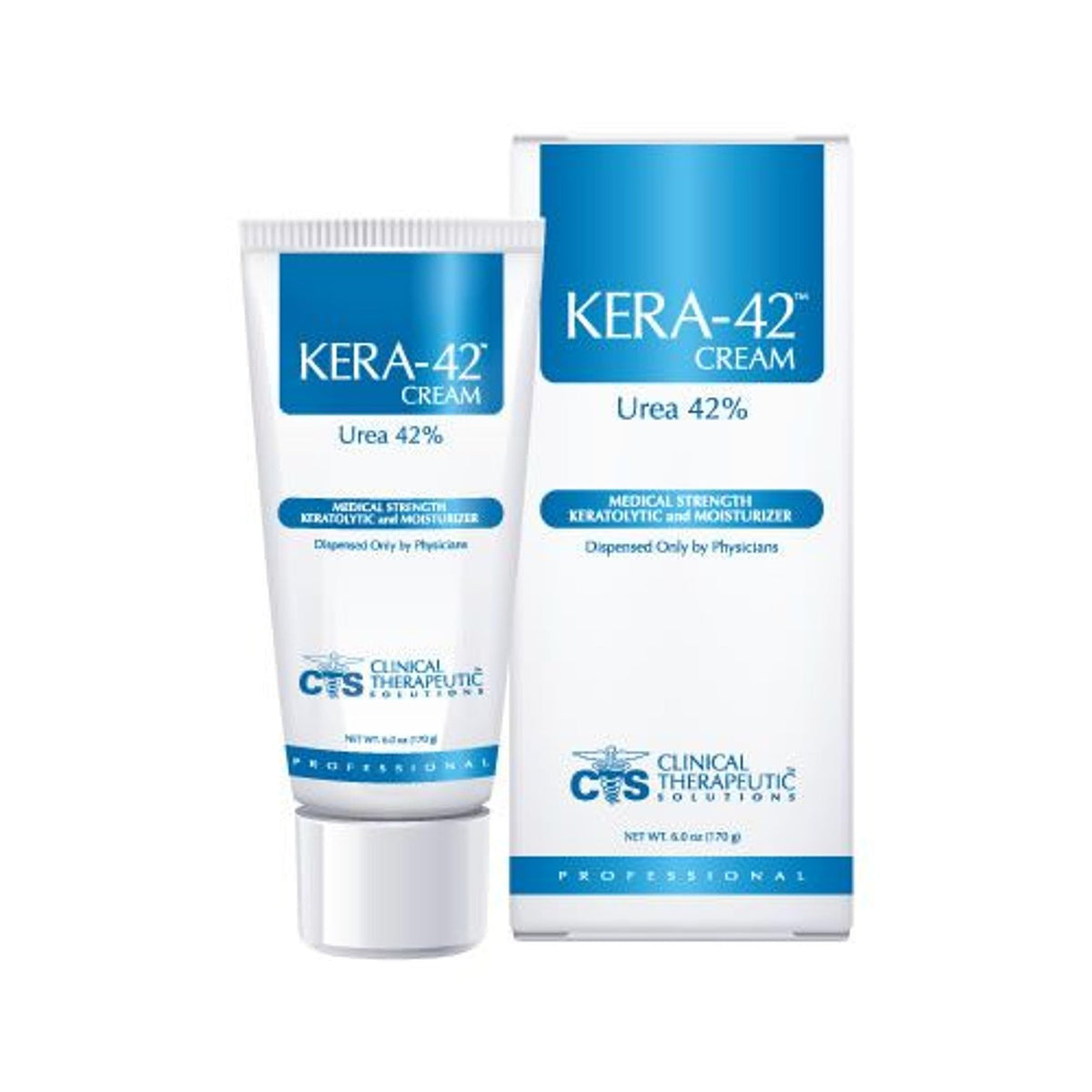Urea 42% Moisturizing Cream for Dry Skin - Professional 6oz