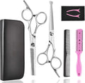 Kids Haircutting Kit with Stainless Steel Scissors & Accessories for Home Use