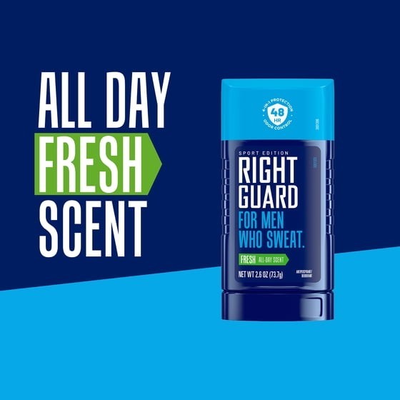 Men's Invisible Solid Deodorant 2.6 oz - Fresh Scent, 2 Pack