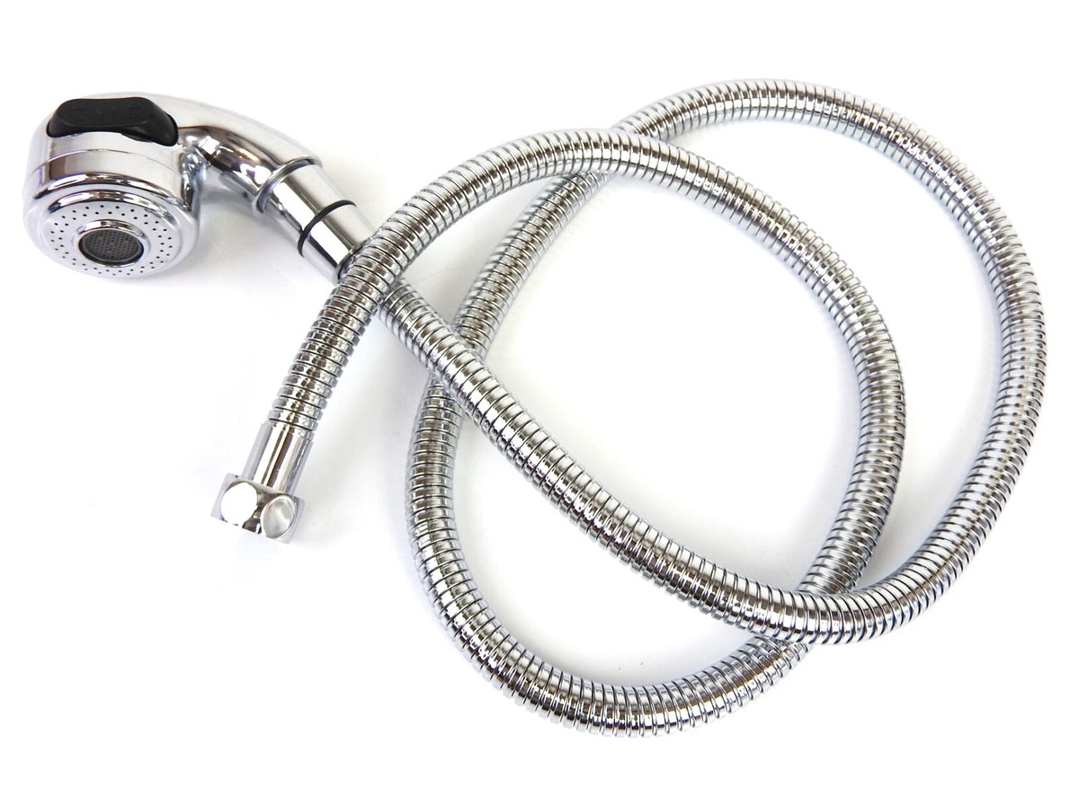 Salon Shampoo Unit Bowl Replacement Part Chrome Sprayer Hose SA-17B
