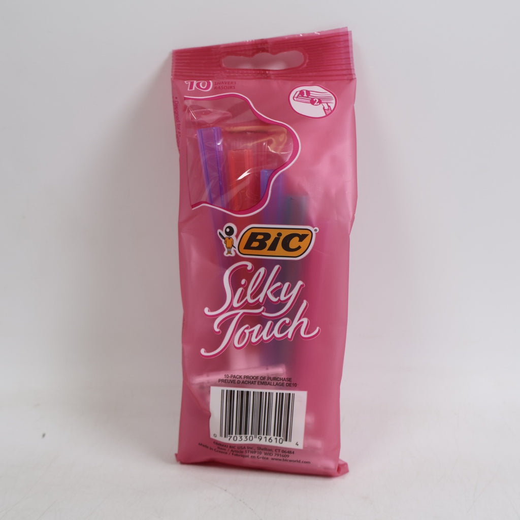 Disposable Razors - 4 Pack BIC Silky Touch Twin Blade Women’s Shaving Set