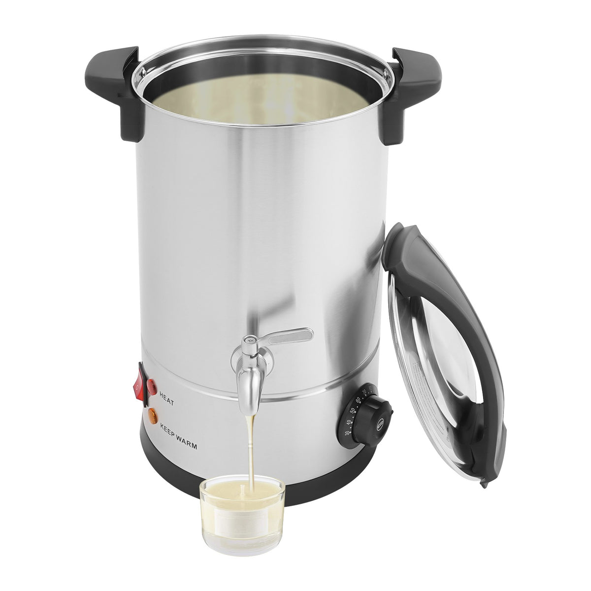 8L Electric Candle Wax Melter Oven for Candle Making, Stainless Steel