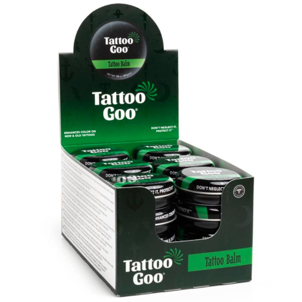 Tattoo Aftercare Goo Balm Ointment 0.75 oz – Beeswax Olive Oil Antioxidant Formula