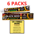 Black Seed Toothpaste Natural Organic Fluoride-Free 6 Pack