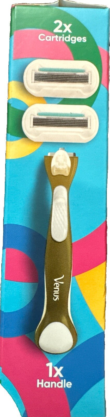 Women’s Razor Refill Blades with Aloe & Diamond Blades - Fits All Venus Handles
