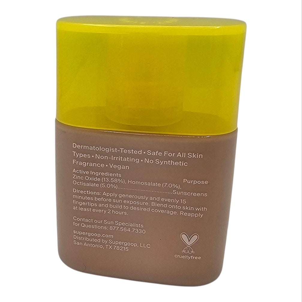 Supergoop Protec(tint) SPF 50 Tinted Sunscreen Shade 20C 1.18oz - Broad Spectrum UV Protection