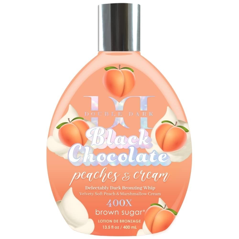 Bronzing Tanning Lotion with Peaches & Cream - 13.5 oz Deep Glow